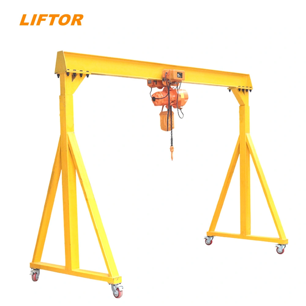 Liftor Crane 20 Ton Monorail Rtg Container Gantry Goliath Crane